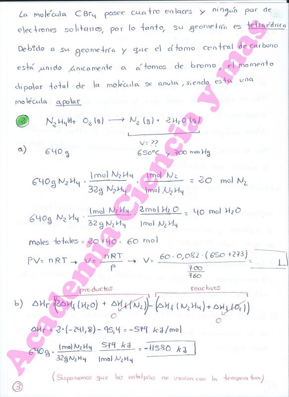 Solución examen química 2015